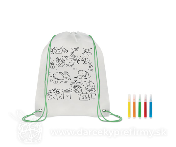 CARRYDRAW - Stahovací batoh s vybarvovačmi