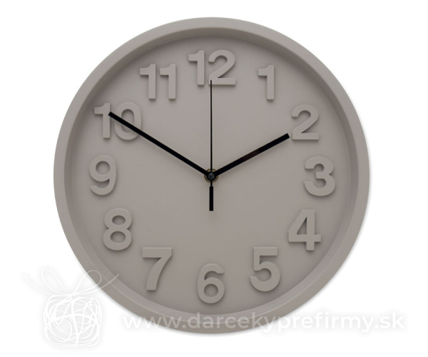 MURO - Nástěnné hodiny z PP