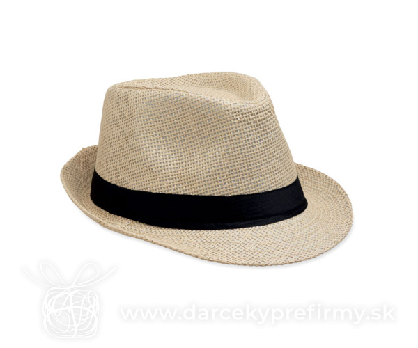 BOOWIE - Papierový slaměný klobúk