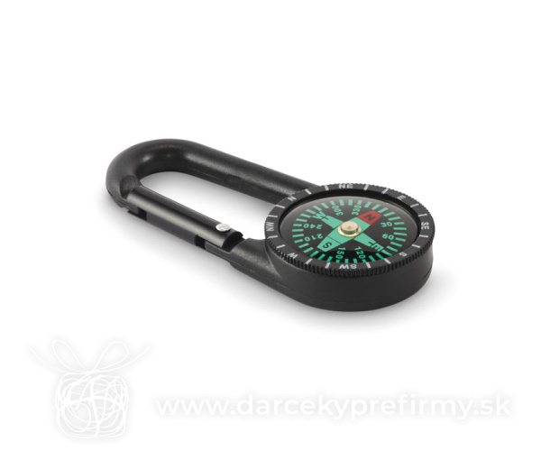 CHACO - Malý kompas s karabinkou