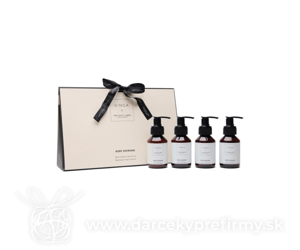 VINGA x TGL darčeková sada starostlivosti o telo a ruky