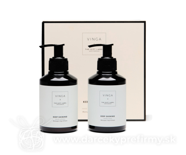 VINGA x TGL darčeková sada starostlivosti o ruky
