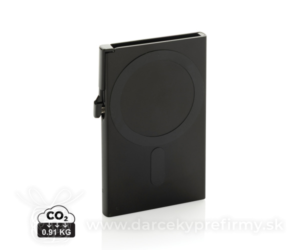 Štand. hlin. RFID magnetický držiak na karty a na telefón