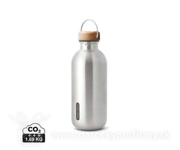 Oceľová fľaša na vodu 600 ml Black+Blum