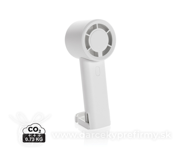 Twist RCS prenosný nabíjateľný ventilátor z rec. plastu