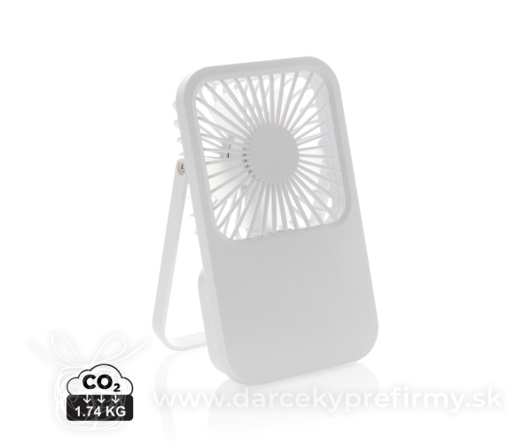 Aervina RCS nabíjateľný stolový ventilátor z rec. plastu
