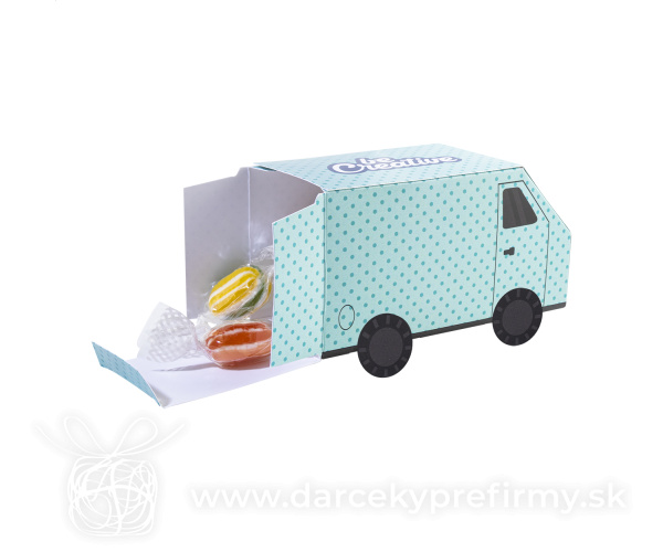 CreaCandy Truck - dávkovač cukríkov na zákazku