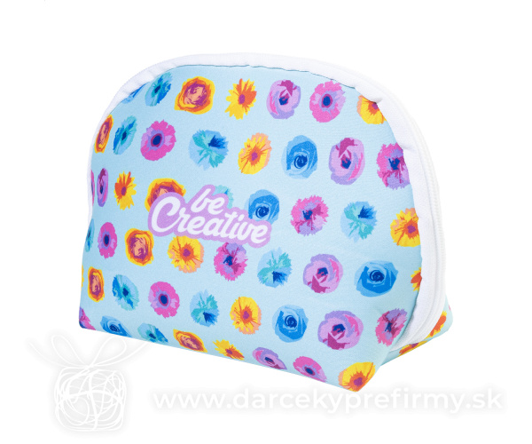 CreaBeauty Soft M - kozmetická taška z RPET na zákazku