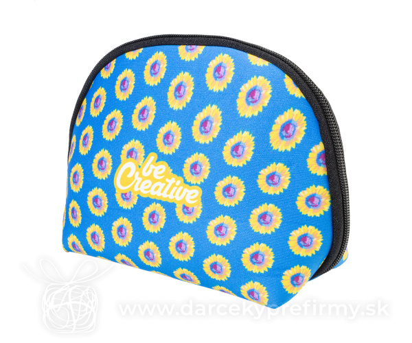 CreaBeauty Soft M - kozmetická taška z RPET na zákazku