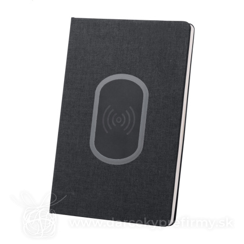 Obrázok produktu Juglans - poznámkový blok - bezdrôtová nabíjačka