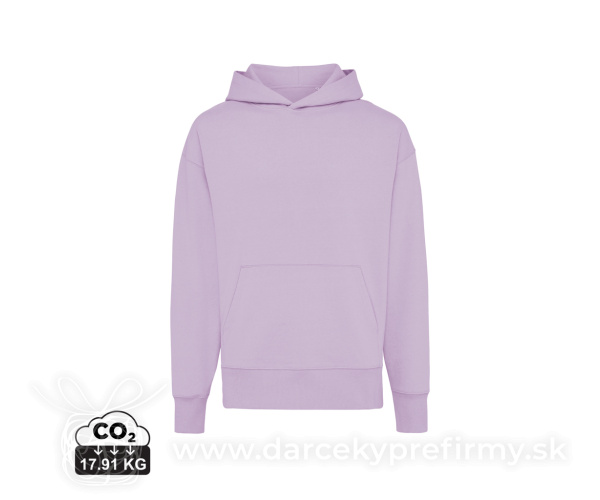 Mikina s kapucňou Iqoniq Yoho relaxed fit z recykl. bavlny