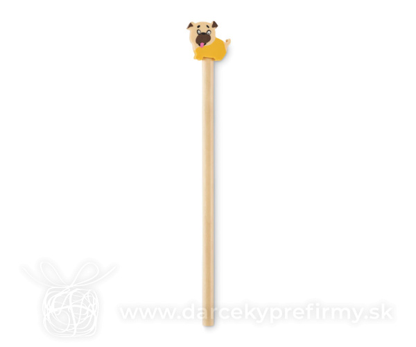 CIRCO - Dřevěná detská tužka s gumou