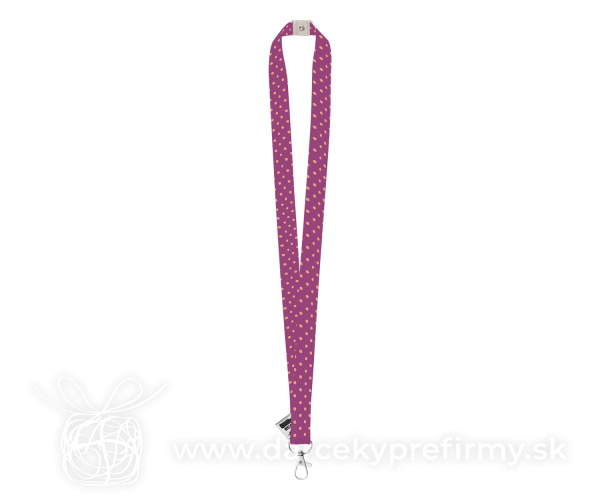 Subyard A Safe Eco - šnúrka na krk so sublimačnou potlačou na zákazku