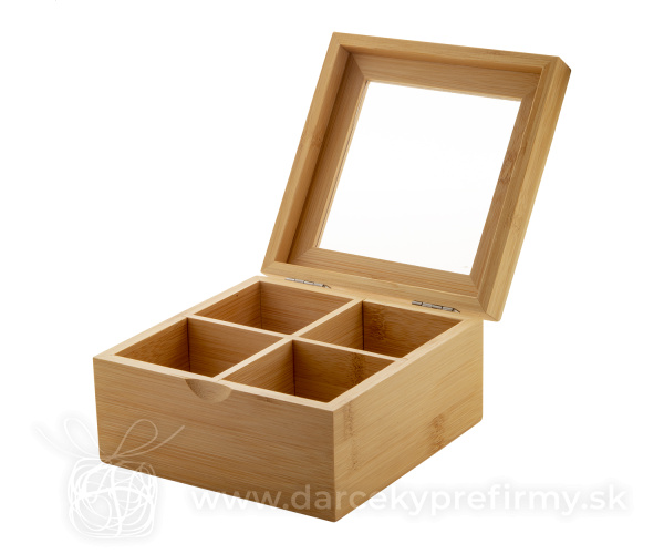 Bancha - bambusový box na čaje