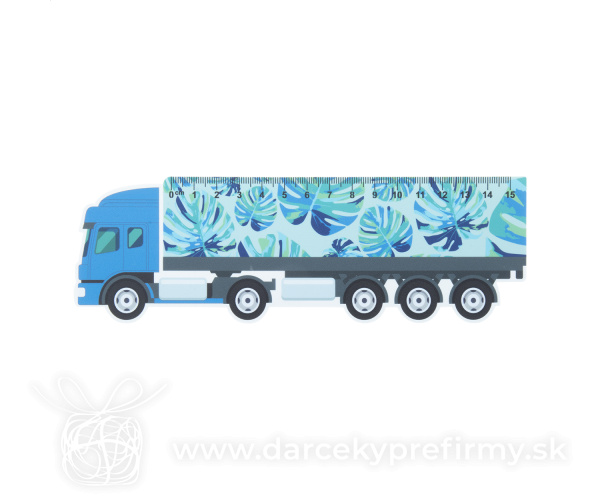 Trucker 15 - 15 cm pravítko, kamión