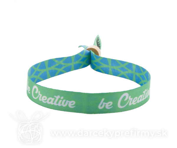 SuboWrist Eco - RPET festivalový náramok na zákazku