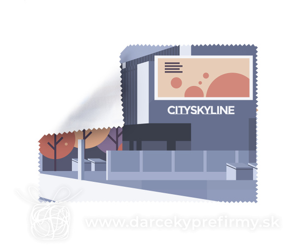 Dioptry RPET - RPET čistiaca handrička na okuliare