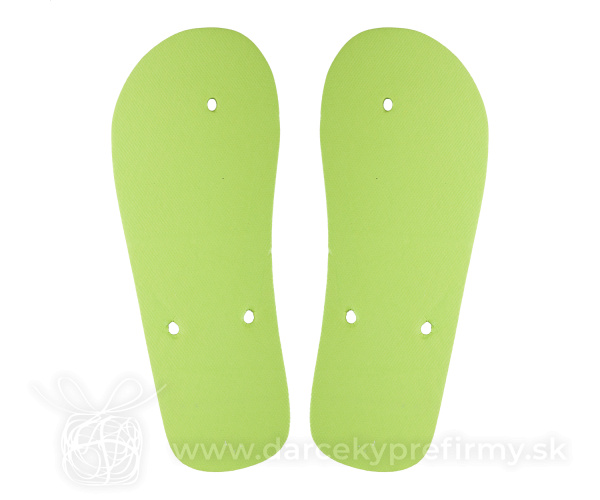 CreaPlaya - plážové žabky na zákazku - podrážka