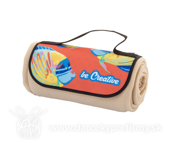 Reporta - RPET fleecová deka na zákazku