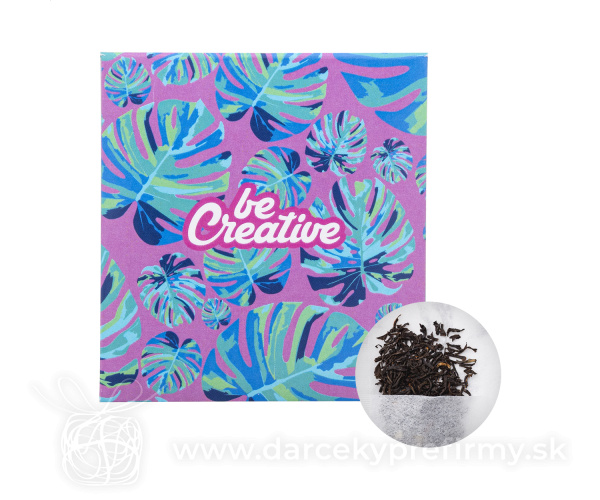 CreaTea Slim - vlastné čajové vrecúško, zelený čaj