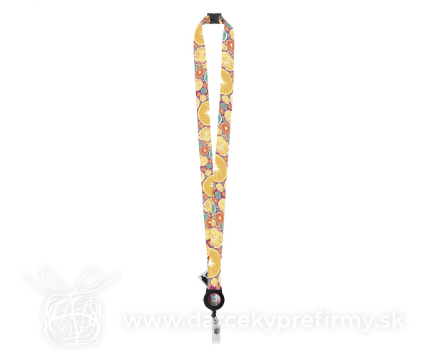 Subyard YoYo A Safe RPET - zákazková sublimačná šnúrka na krk