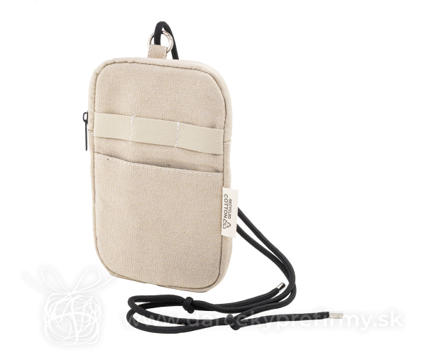CanvaFon - taška cez rameno z recyklovaného plátna na telefón