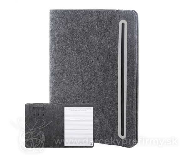 Refelt Meet A5 - RPET plstená sloha na dokumenty