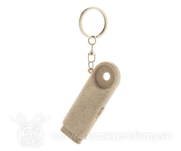 Bopor - prívesok na kľúče so žetónom