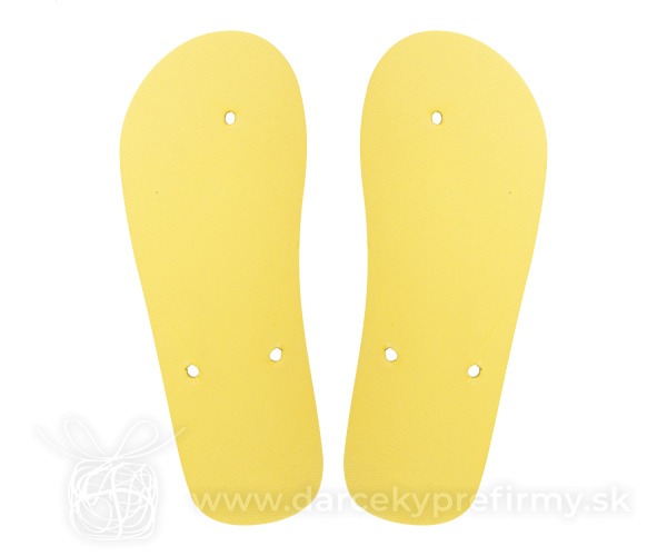 CreaPlaya - plážové žabky na zákazku - podrážka