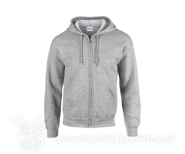 GI18600 - mikina s kapucňou na zips