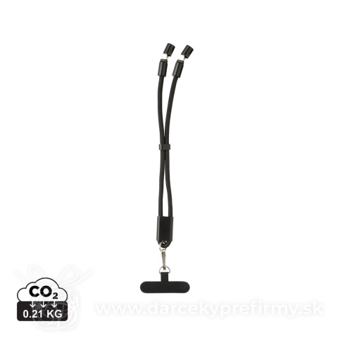 Obrázok produktu LoopAmp nastaviteľné pútko na telefón z RCS RPET 60W káblom