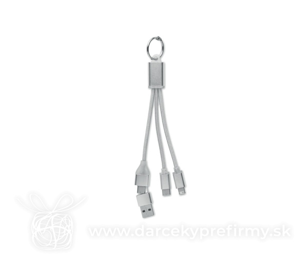 BLUE - Nabíjací kábel 4v1, typ C