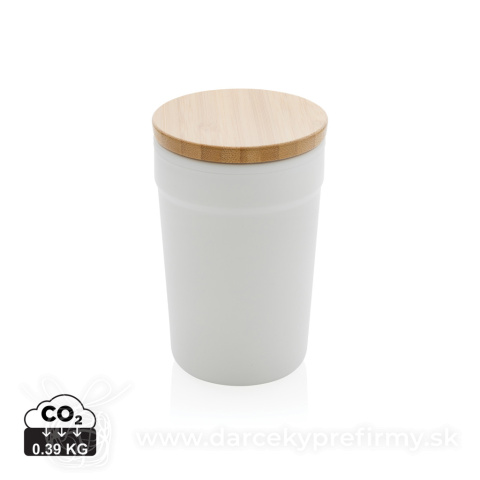 Obrázok produktu Termohrnček z GRS RPP s bambusovým uzáverom