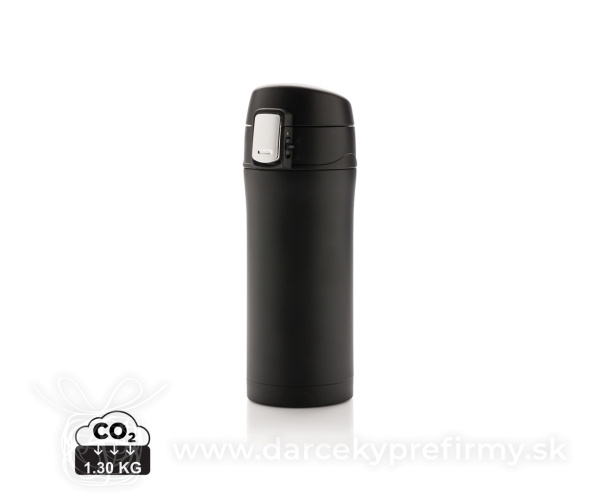 Termohrnček Easy lock z RCS recyklovanej ocele