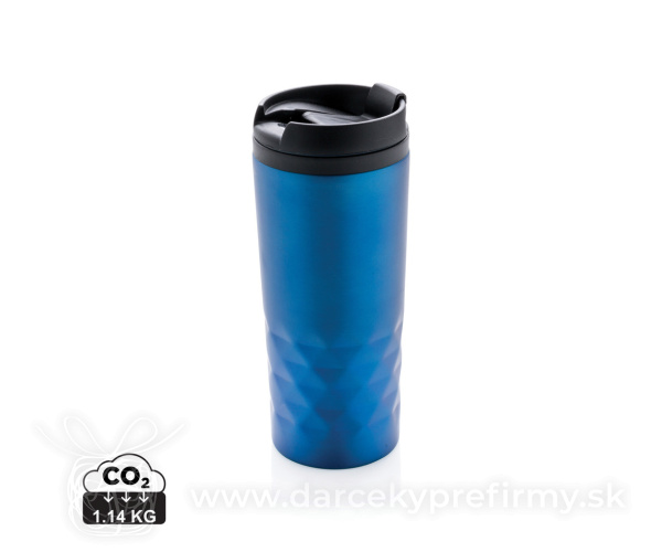 Termohrnček s čiastočným geometrickým vzorom