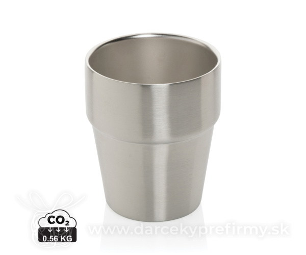 Hrnček s dvojitou stenou Clark 300ml z RCS recykl. ocele