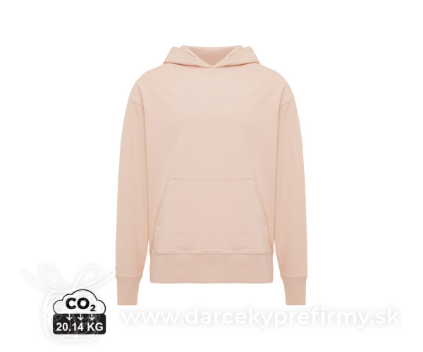 Mikina s kapucňou IQONIQ Yoho relaxed fit z recykl. bavlny