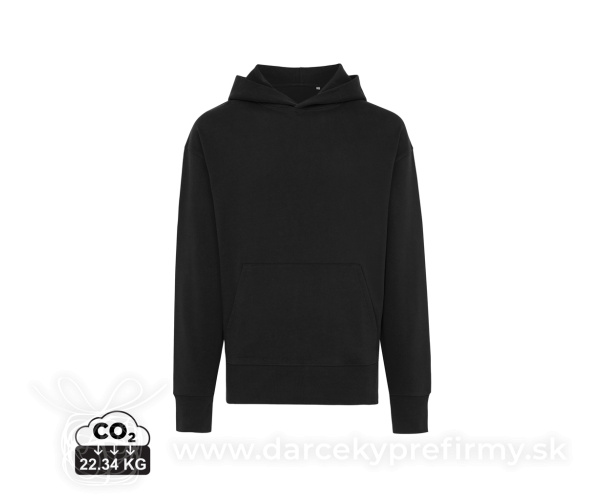 Mikina s kapucňou Iqoniq Yoho relaxed fit z recykl. bavlny