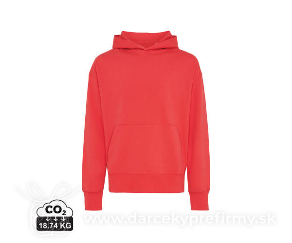 Mikina s kapucňou Iqoniq Yoho relaxed fit z recykl. bavlny