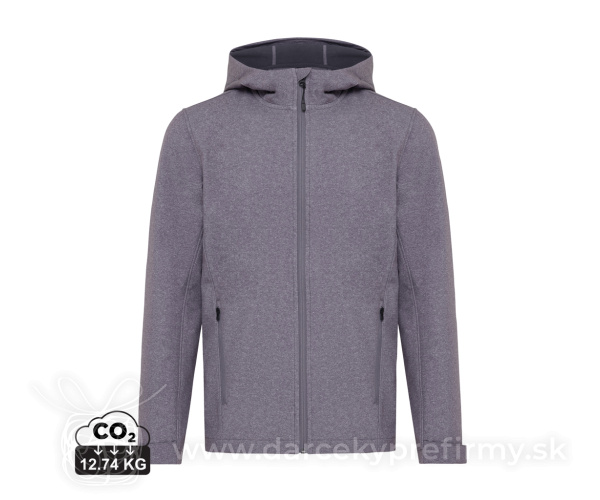 Pánska soft shell bunda IQONIQ Makalu z recykl. polyesteru