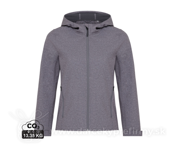 Dámska soft shell bunda IQONIQ Makalu z recykl. polyesteru