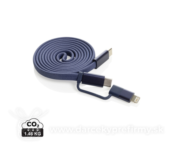 Arc RCS recyklovaný ultratenký 60W 2 v 1 magnetický kábel