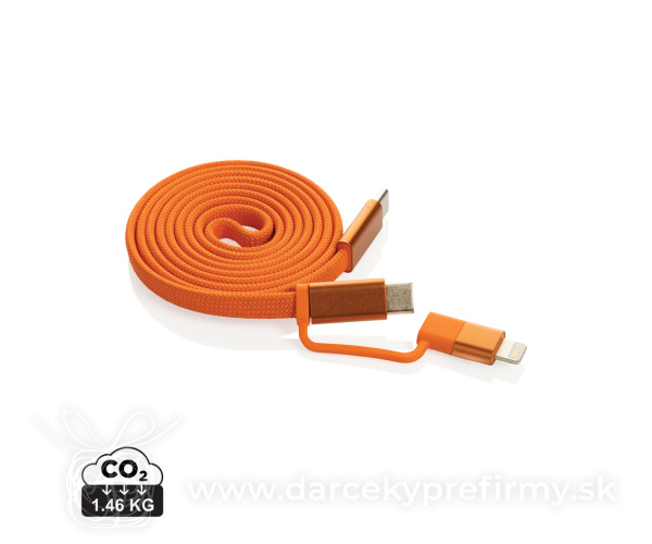 Arc RCS recyklovaný ultratenký 60W 2 v 1 magnetický kábel