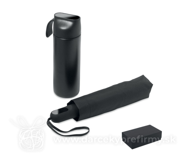 HITHERE - Dárková sada lahve a deštníku