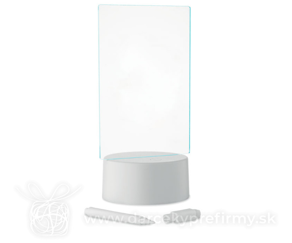 LEDMEMO - Svítiaca LED malá nástěnka