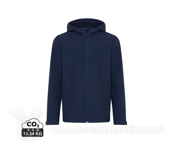 Pánska soft shell bunda IQONIQ Makalu z recykl. polyesteru