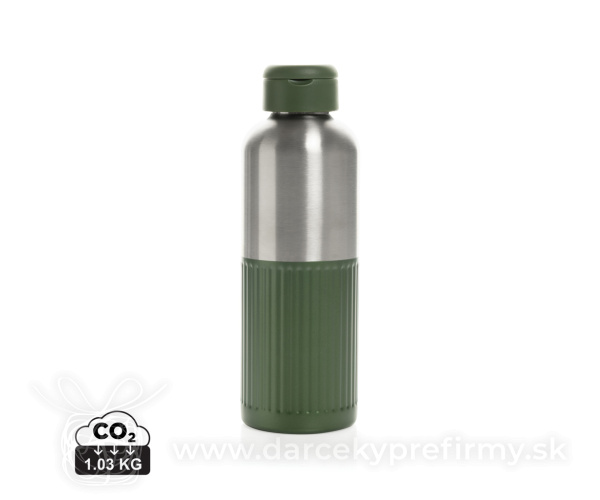 Ripple RCS R-steel nepriepustná fľaša na vodu s uškom 750 ml