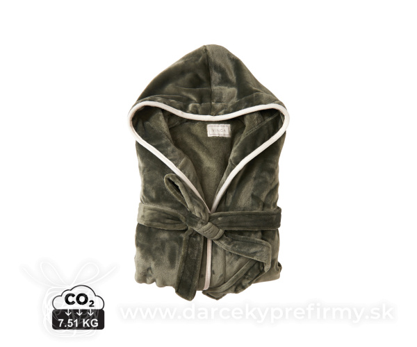 Luxusný župan VINGA Louis z GRS RPET veľkosť S/M