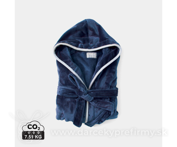 Luxusný župan VINGA Louis z GRS RPET veľkosť S/M