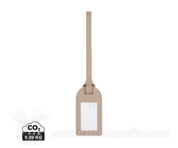 VINGA Baltimore RCS recyklovaná polyesterová visačka na bato